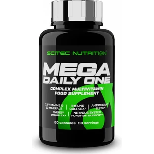 Scitec Nutrition Mega Daily One 1×60 cps, complément alimentaire