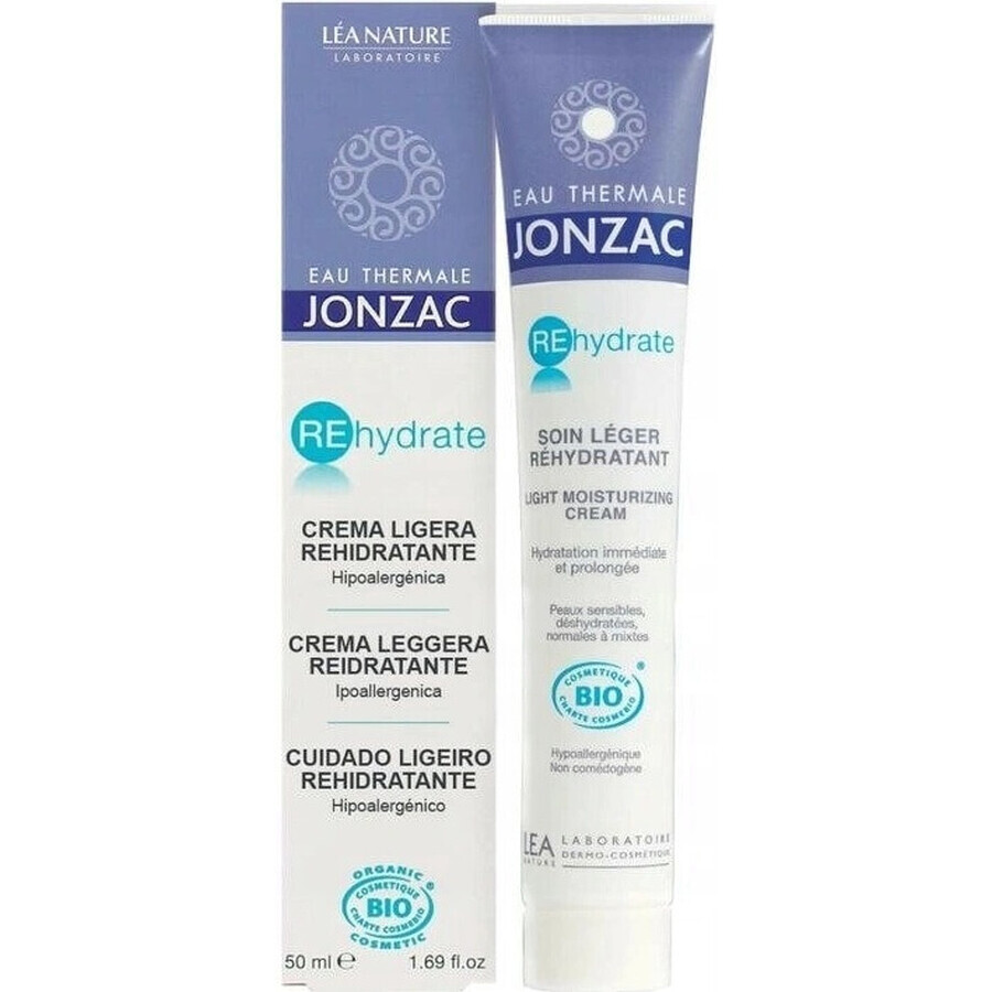 JONZAC Rehydrate Cremă hidratantă hrănitoare BIO 1×50 ml