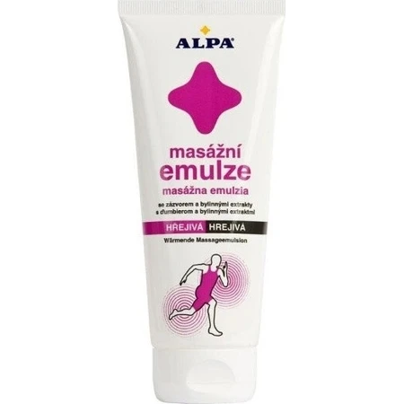 ALPA SportStar EMULSION MASAJE CALENTADOR 1×210 ml, inicio - antes del ejercicio
