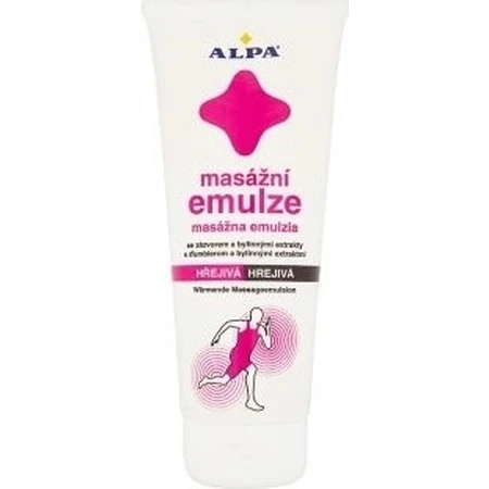 ALPA SportStar EMULSION MASAJE CALENTADOR 1×210 ml, inicio - antes del ejercicio