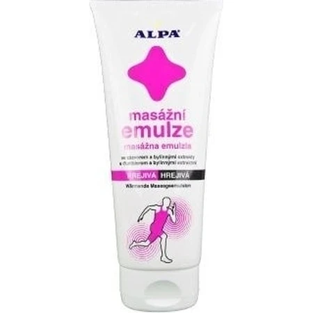 ALPA SportStar EMULSION MASAJE CALENTADOR 1×210 ml, inicio - antes del ejercicio