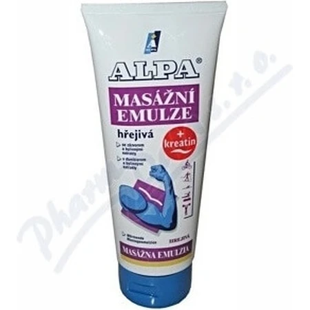ALPA SportStar EMULSION MASAJE CALENTADOR 1×210 ml, inicio - antes del ejercicio