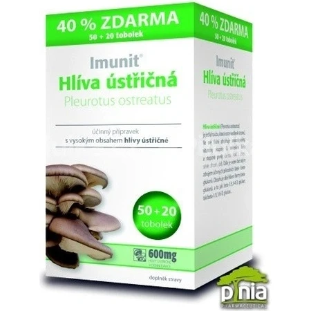Imunit Oyster mushroom 1×70 cps, oyster mushroom