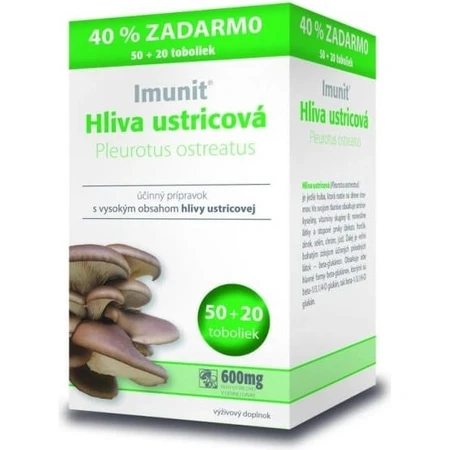 Imunit Oyster mushroom 1×70 cps, oyster mushroom