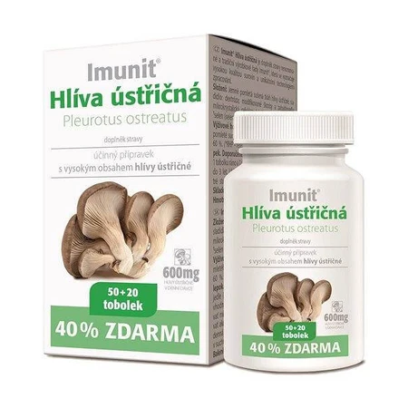 Imunit Oyster mushroom 1×70 cps, oyster mushroom