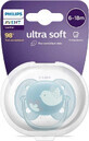 Philips AVENT Soother Ultrasoft Soother Premium 6-18m blue 1 pc 1&#215;1 pc, soother