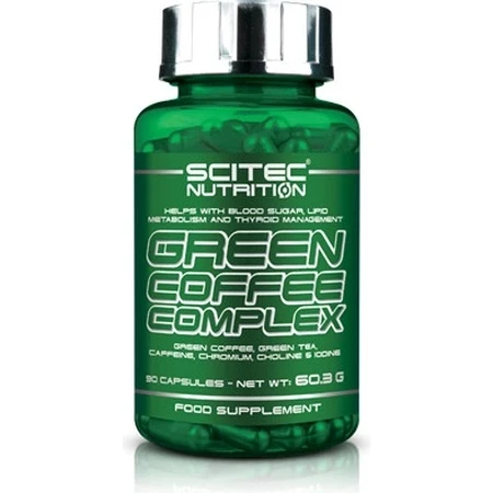 Scitec Nutrition Groene Koffie 1×90 cps, voedingssupplement