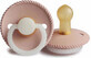 FRIGG Rope Rubber Soother Rubber Soother Blush Night, 0-6m, 1 pc 1&#215;1pcs, rubber pacifier