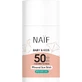 NAÏF Crème solaire SPF 50 pour enfants et bébés. 1×36 g , stick solaire