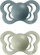 BIBS Couture kieferorthop&#228;discher Schnuller aus Naturkautschuk gro&#223;/breit Insel 1&#215;2 St&#252;ck, Gr&#246;&#223;e 2