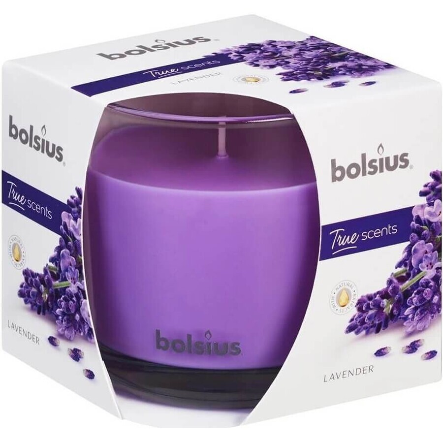 Bolsius Aromatic 2.0 Sticlă 95x95mm Lavanda, lumânare parfumată 1×1 buc, lumânare parfumată Bolsius Aromatic 2.0 Sticlă 95x95mm Lavanda, lumânare parfumată 1×1 buc, lumânare parfumată