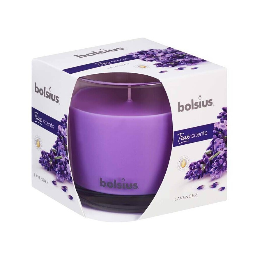 Bolsius Aromatic 2.0 Sticlă 95x95mm Lavanda, lumânare parfumată 1×1 buc, lumânare parfumată Bolsius Aromatic 2.0 Sticlă 95x95mm Lavanda, lumânare parfumată 1×1 buc, lumânare parfumată