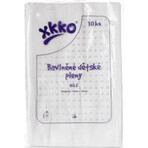XKKO Scutece clasice din bumbac 80x80 alb - 10pcs 1×1 pcs XKKO Scutece clasice din bumbac 80x80 alb - 10pcs 1×1 pcs