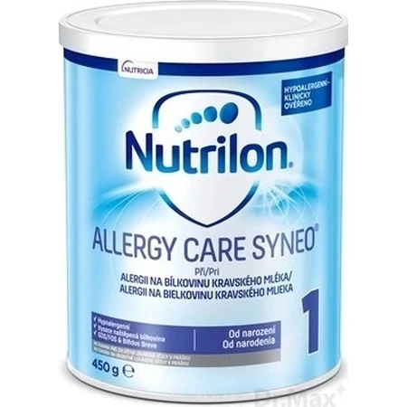 Nutrilon Allergy Care Syneo+ 1 1x450 g, hypoallergene Spezialmilch für Säuglinge