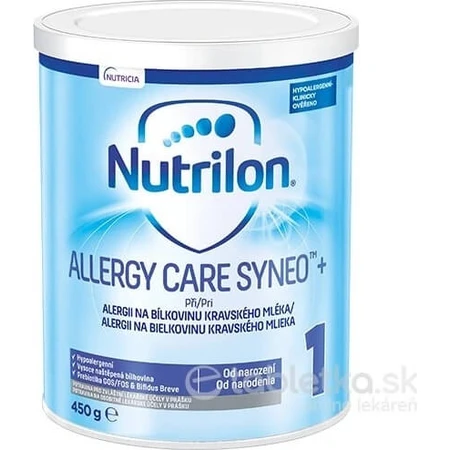 Nutrilon Allergy Care Syneo+ 1 1x450 g, hypoallergene Spezialmilch für Säuglinge