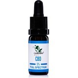 CANNABIOpharm CBD 5% FULL SPECTRUM 1×10 ml, ulei CBD