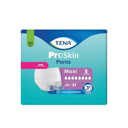 TENA MAXI S Braguitas MAXI S 10KS 1×10 unidades, braguitas para incontinencia