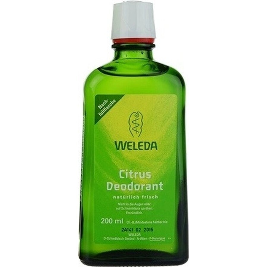 WELEDA Deodorant Citrus 1×200 ml, deodorant, refill - fără pulverizator