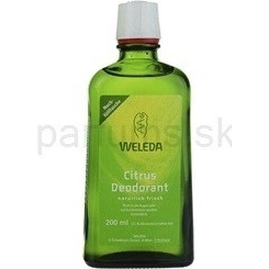 WELEDA Deodorant Citrus 1×200 ml, deodorant, refill - fără pulverizator