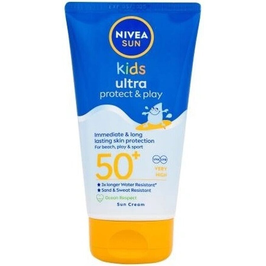 Nivea Sun Baby Lotion Protect&Play OF 50+ 1×150 ml, lozione solare per bambini