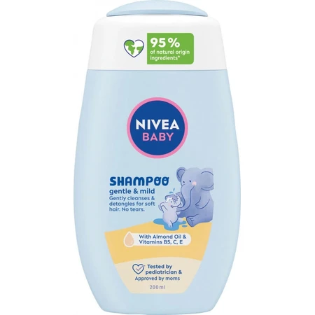 Nivea Baby Champú suave 200ml 1×200 ml, champú