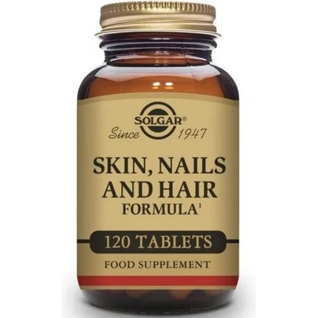 Solgar Skin, Nails & Hair Formula voor huid, haar en nagels 120 tabletten 1×120 tbl, voedingssupplement