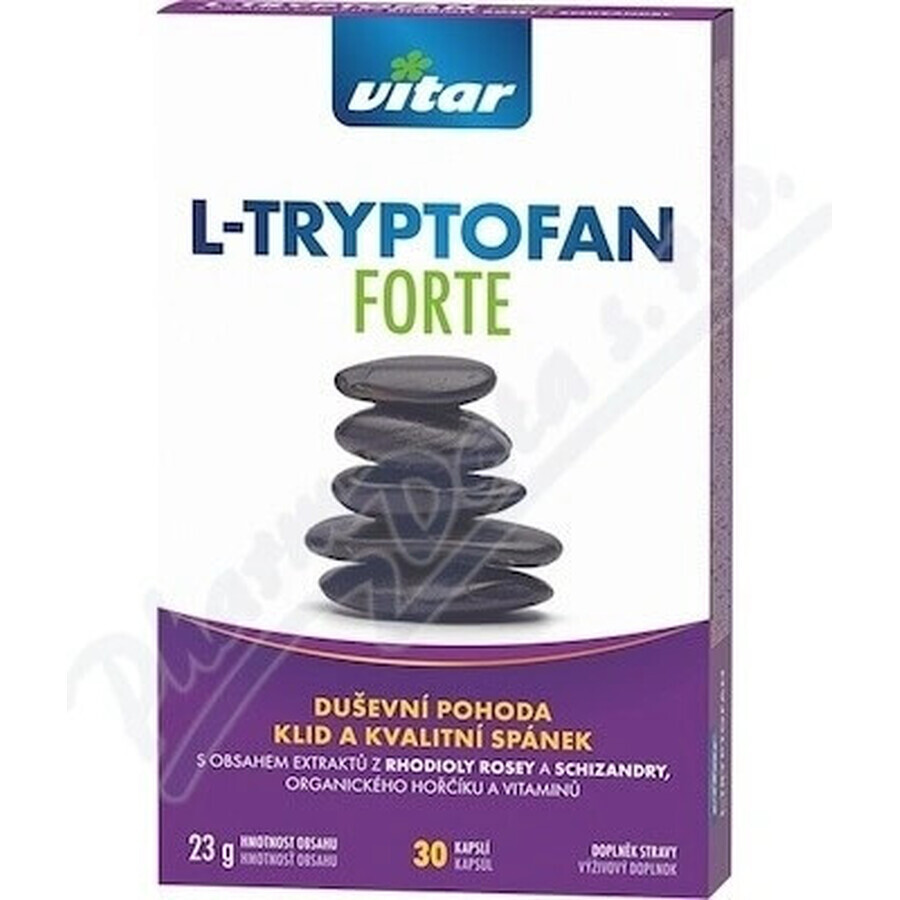 VITAR L-TRYPTOFAN FORTE 1×30 cps