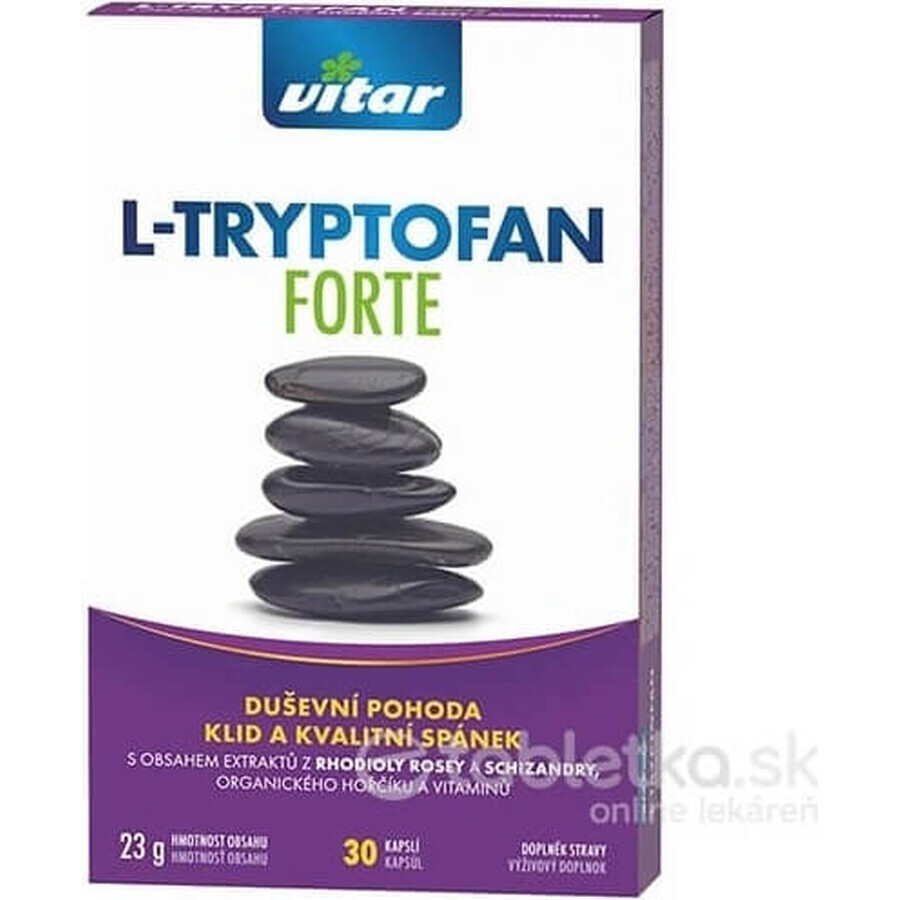 VITAR L-TRYPTOFAN FORTE 1×30 cps