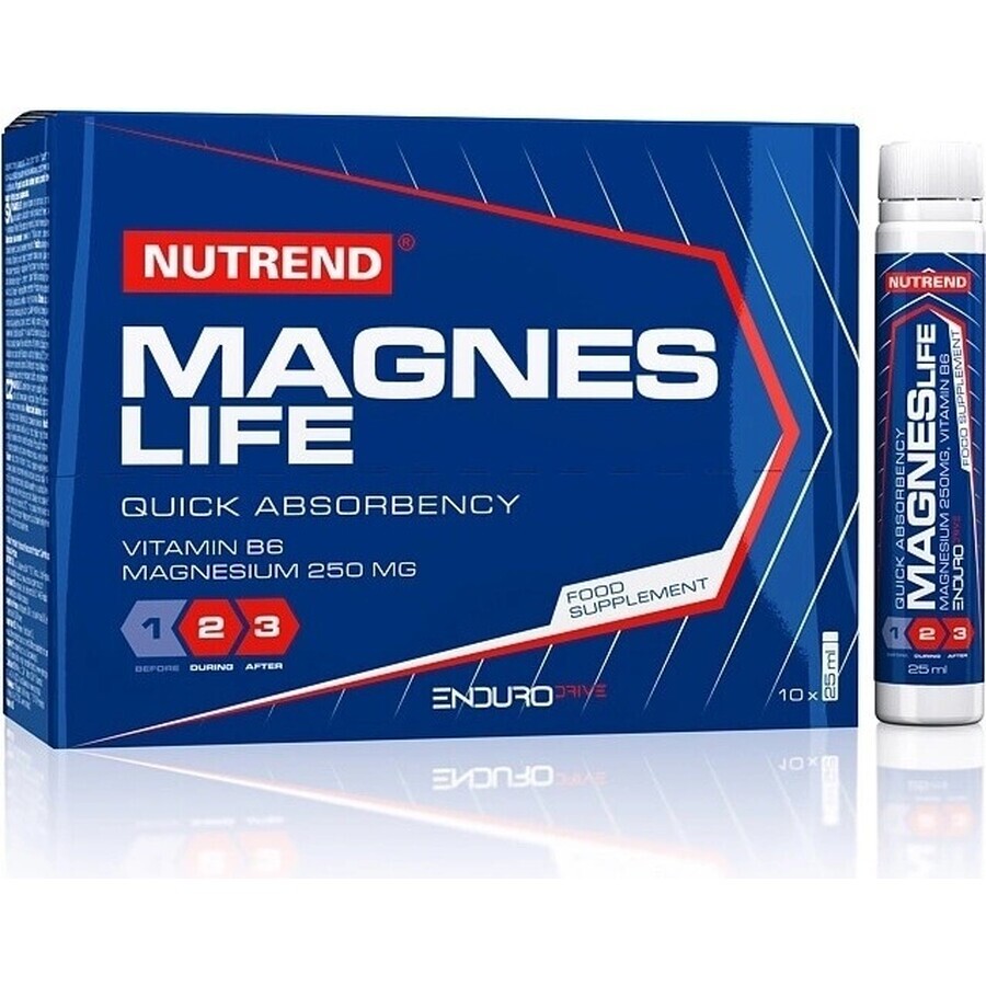 NUTREND MAGNESLIFE Vloeibaar 10×25 ml, fles