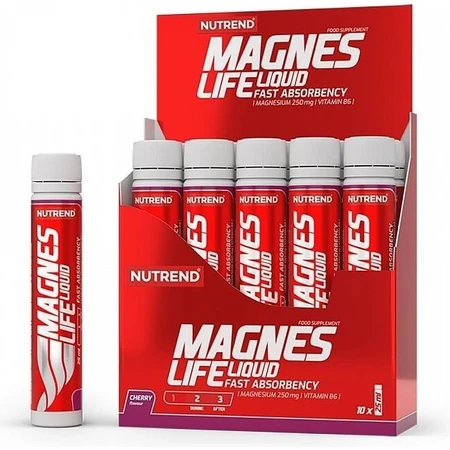 NUTREND MAGNESLIFE Flüssig 10×25 ml, Flasche