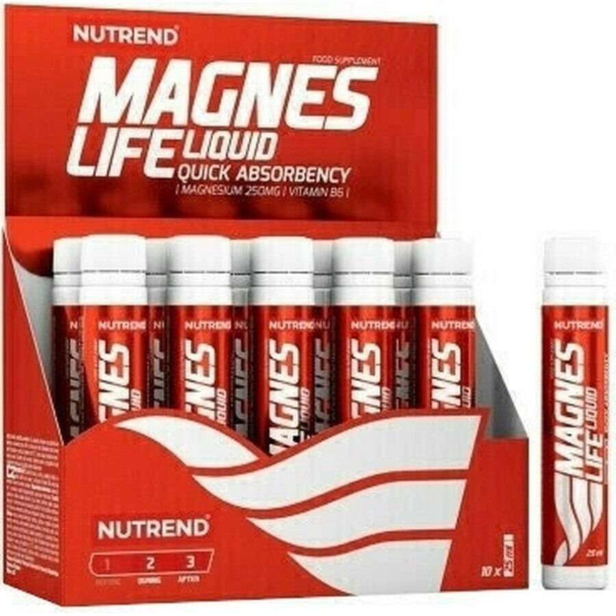 NUTREND MAGNESLIFE Vloeibaar 10×25 ml, fles