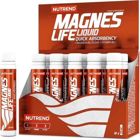 NUTREND MAGNESLIFE Flüssig 10×25 ml, Flasche