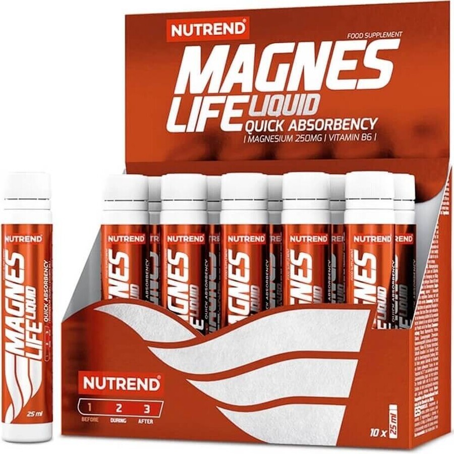 NUTREND MAGNESLIFE Vloeibaar 10×25 ml, fles
