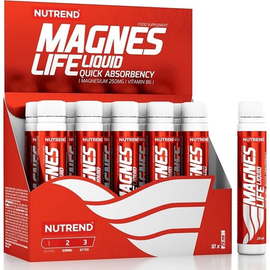 NUTREND MAGNESLIFE Vloeibaar 10×25 ml, fles