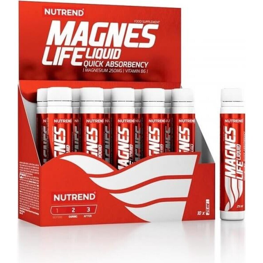 NUTREND MAGNESLIFE Vloeibaar 10×25 ml, fles