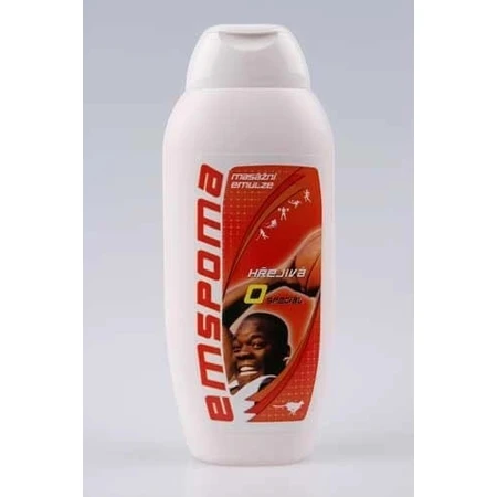 EMSPOMA Warming - roze "O" 1×500 ml, massage-emulsie