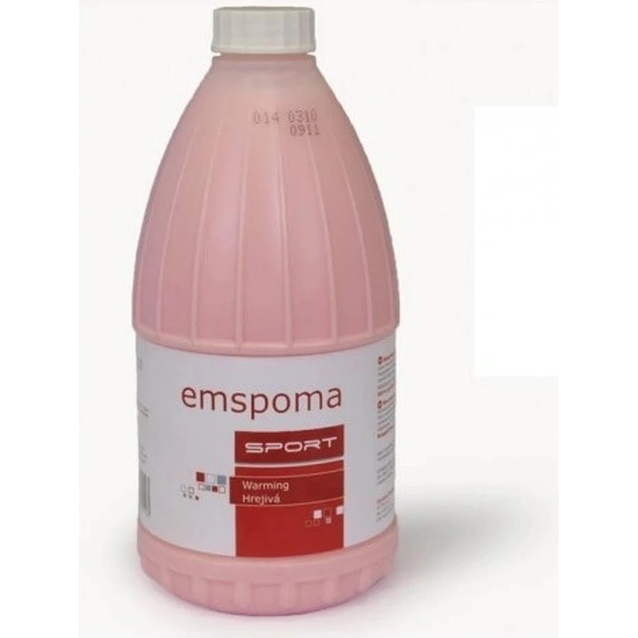 EMSPOMA Warming - roze "O" 1×500 ml, massage-emulsie