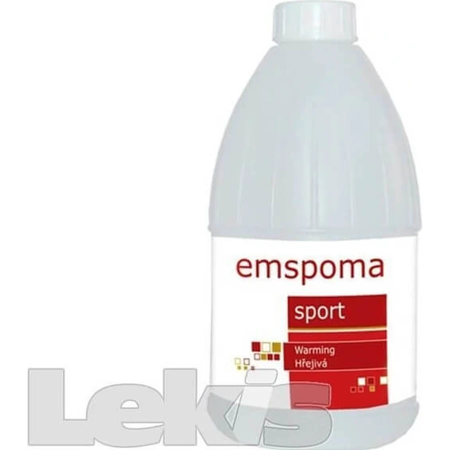 EMSPOMA Warming - roze "O" 1×500 ml, massage-emulsie