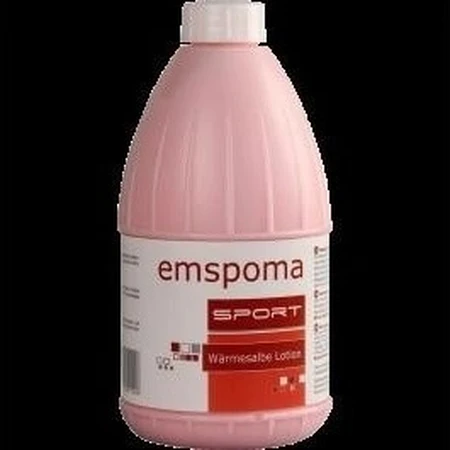 EMSPOMA Warming - roze "O" 1×500 ml, massage-emulsie