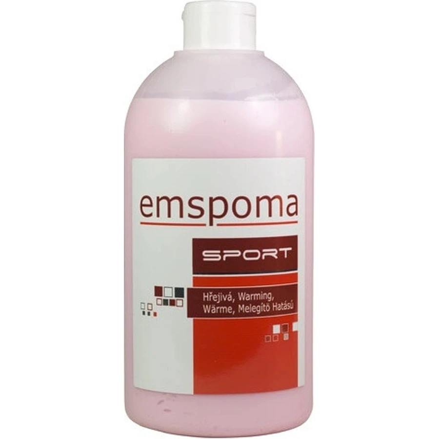 EMSPOMA Warming - roze "O" 1×500 ml, massage-emulsie