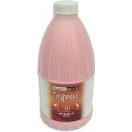 EMSPOMA Warming - roze "O" 1×500 ml, massage-emulsie