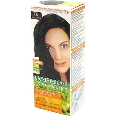 Garnier Color Naturals Coloración Permanente 2.10 Azul-Negro 1×1 pieza, coloración capilar