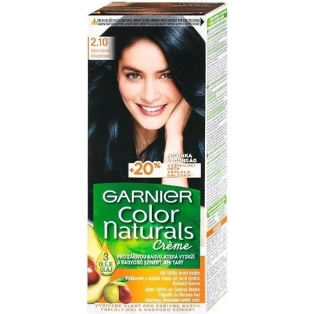 Garnier Color Naturals Coloración Permanente 2.10 Azul-Negro 1×1 pieza, coloración capilar