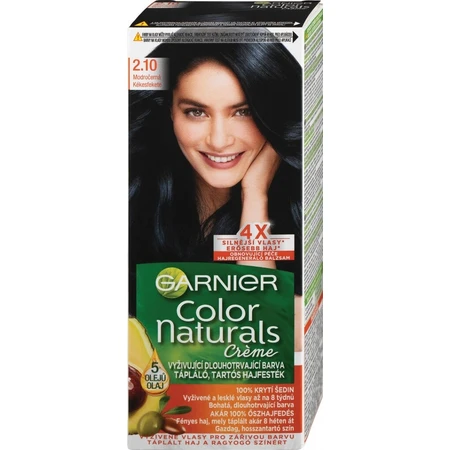 Garnier Color Naturals Coloración Permanente 2.10 Azul-Negro 1×1 pieza, coloración capilar