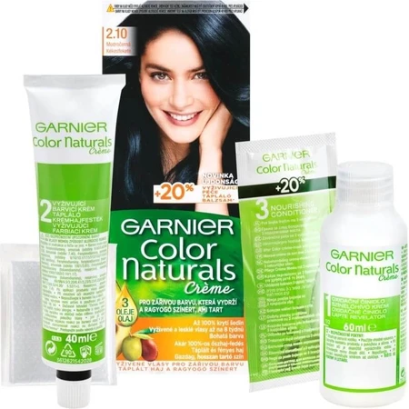 Garnier Color Naturals Coloración Permanente 2.10 Azul-Negro 1×1 pieza, coloración capilar