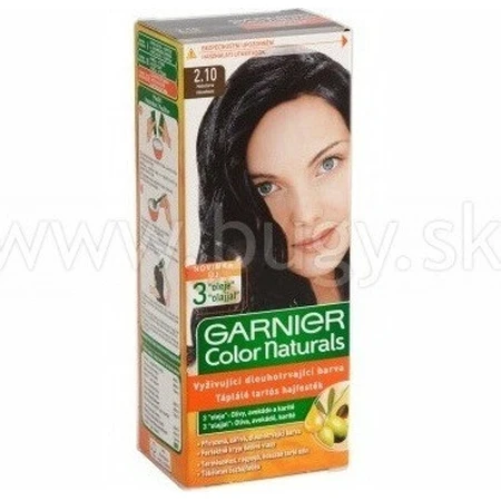Garnier Color Naturals Coloración Permanente 2.10 Azul-Negro 1×1 pieza, coloración capilar