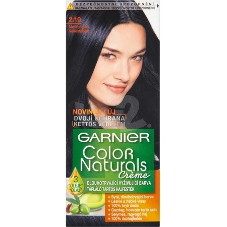 Garnier Color Naturals Coloración Permanente 2.10 Azul-Negro 1×1 pieza, coloración capilar