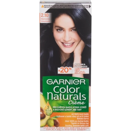 Garnier Color Naturals Coloración Permanente 2.10 Azul-Negro 1×1 pieza, coloración capilar