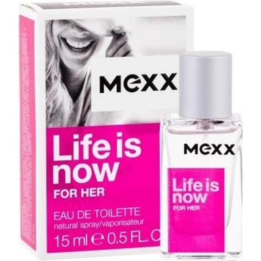 Mexx Life Is Now For Her Edt 15ml 1×15 ml, Eau de Toilette Mexx Life Is Now For Her Edt 15ml 1×15 ml, Eau de Toilette