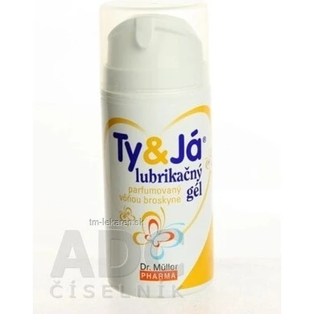Dr. Müller TY&JÁ TY&JÁ LUBRICANT PERFUMED LUBRICANT GEL 1×100 ml, aardbeiensmaak